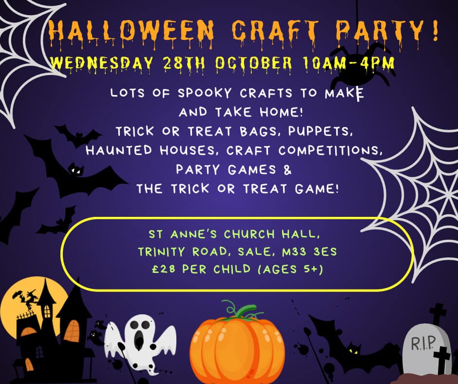 Halloween craft party